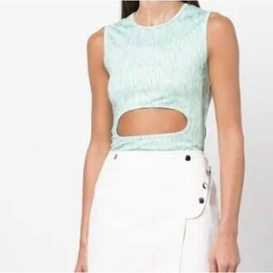 Fun Cut Out Tank by Sandy Liang, size S